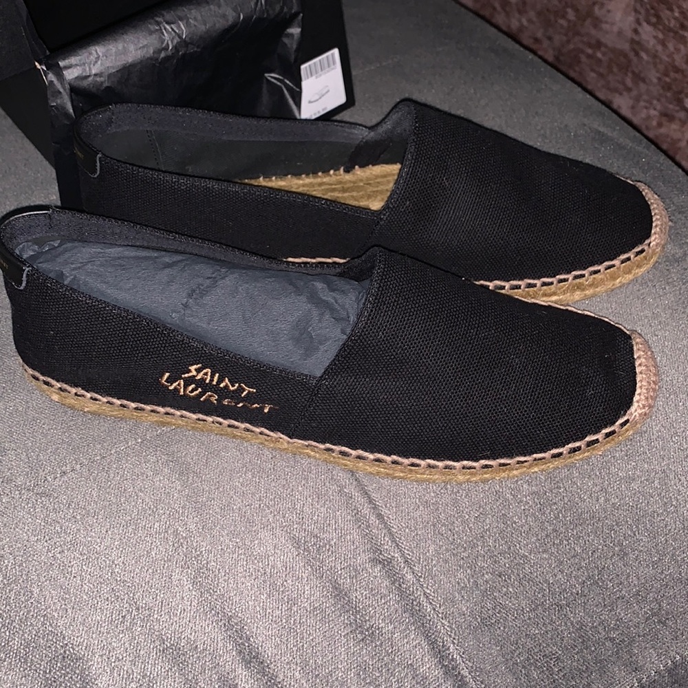 YSL canvas shoes